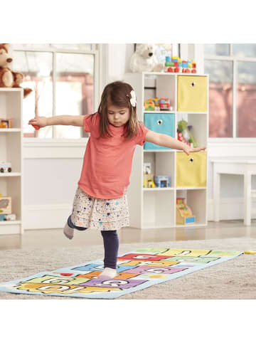 Melissa & Doug Hop & Count Hopscotch Teppich, Spielteppich- ab 3 Jahren