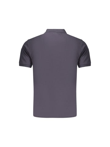 Blau Baumwolle Herren Polo