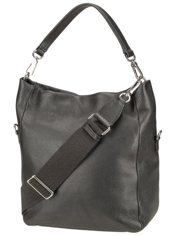 Abro Handtasche Raquel Small in Black/Nickel