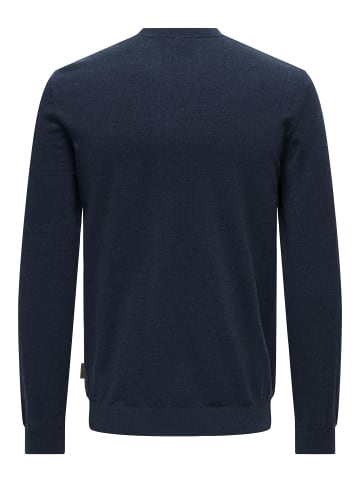 ONLY & SONS Strickpullover in Dress Blues