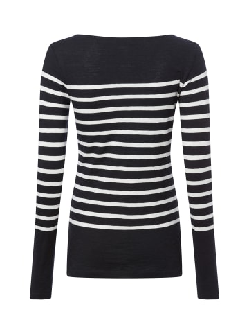 Marc O'Polo Langarmshirt in marine ecru - 0005