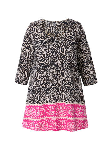 Ulla Popken Longshirt in schwarz