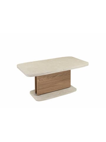 58 aufm Kessel COUCHTISCH höhenverstellbar ausziehbar Cora 110x53x63 Sandstein/Eiche