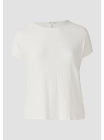 s.Oliver T-Shirt in 0210_ecru
