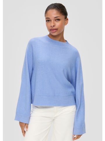 QS Strickpullover in 53W0_himmelblau