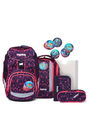 Ergobag Pack "LUMI" - Schulrucksack Set 6tlg. in Bärmuda Viereck (2021)