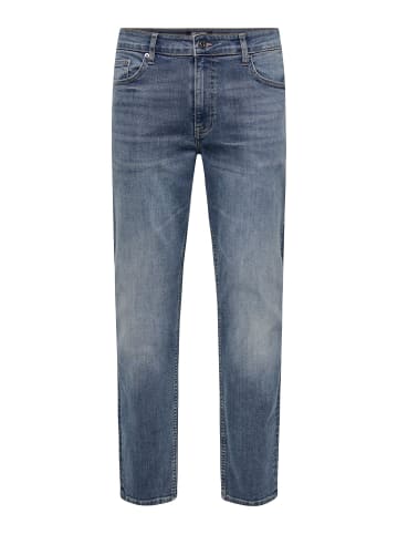 ONLY & SONS Normal geschnitten jeans in Special Blue Grey Denim
