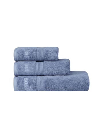 HUGO BOSS home 4er-Set Waschlappen 4er-Set Waschlappen in BLAU