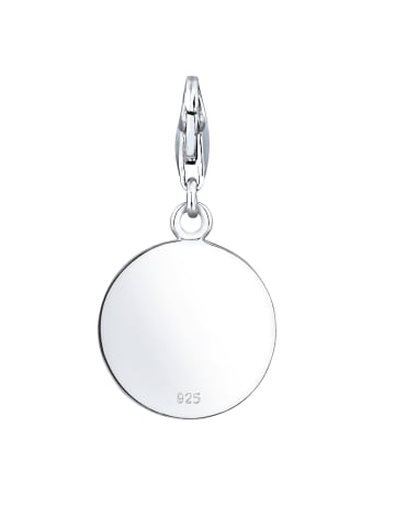 Nenalina Charm 925 Sterling Silber Blume in Silber