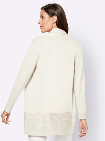 WITT WEIDEN Longstrickjacke in wollweiß