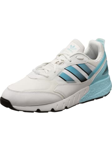 adidas Turnschuhe in white/bliss blue/core black