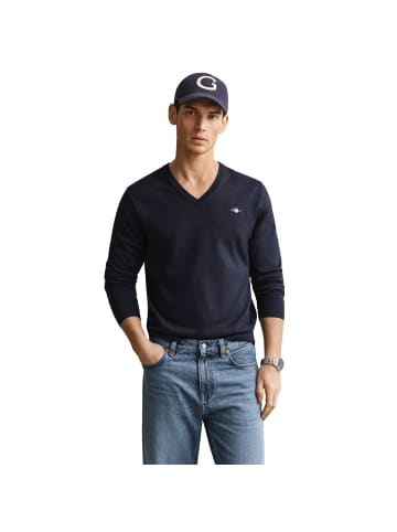 Gant Strickpullover in Dunkelblau