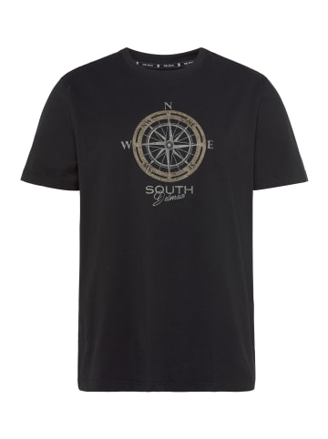 Delmao T-Shirt in schwarz
