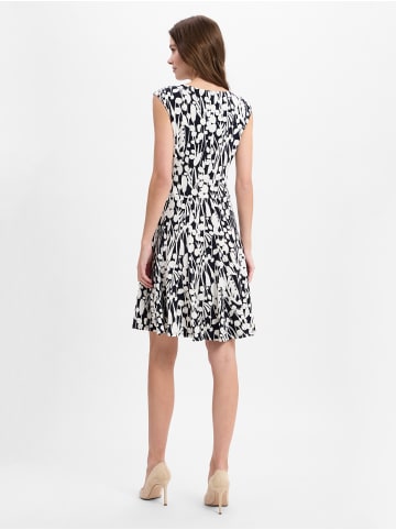 Ambiance Kleid in schwarz weiß - 0002