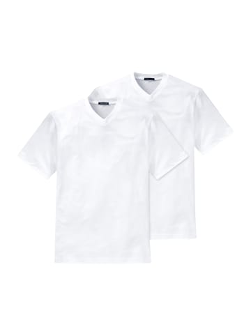 Schiesser Unterhemd / Shirt Kurzarm American in Weiß