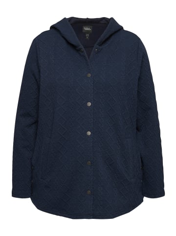 Ulla Popken Sweatjacke in marine