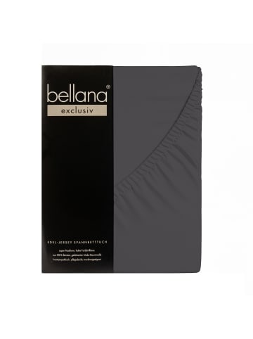 bellana jersey Bellana exclusiv - Edel-Jersey Spannbetttuch in anthrazit