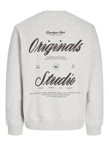Jack & Jones Sweatshirt in White Melange
