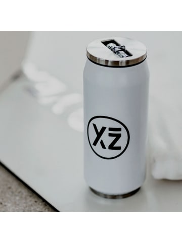 YEAZ AUDACE Isolier-Trinkflasche in weiß