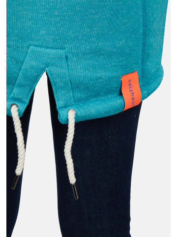 Salzhaut Mantel für Damen in blau