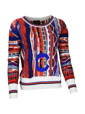Carlo Colucci Strickpullover Cassara in Weiß