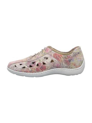 WALDLÄUFER Komfort Schnürschuhe in Rosa