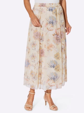 WITT WEIDEN Webrock in ecru-hortensie-bedruckt