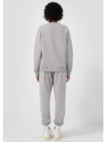 QS Sweatshirt in 9400_grau meliert