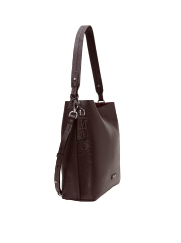 Marc O'Polo Hobo Bag Model Brinja medium in Black Cherry