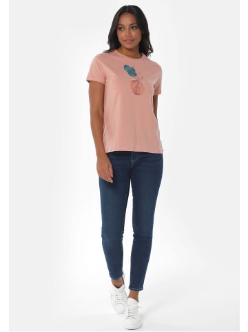 Organication T-Shirt "WOR13313" in Lachspink