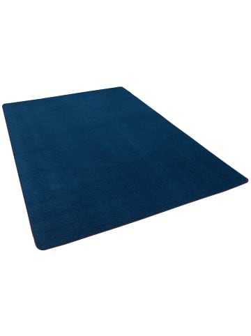 Snapstyle Velours Kinderteppich Joy Kids in Dunkelblau