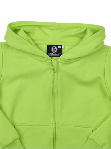 SCHIETWETTER SCHIETWETTER Zipper Hoodie Anouk uni in lime