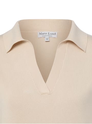 Marie Lund Strickpullover in beige - 0003