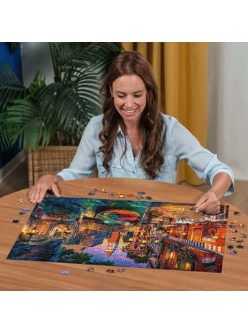Ravensburger Puzzle 1.000 Teile 1000 Teile - Kanalrundfahrt in Venedig Ab 14 Jahre in bunt