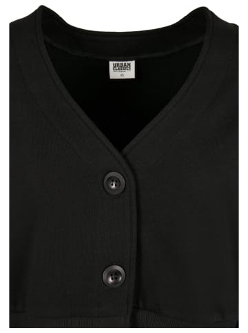 Urban Classics Urban Classics Damen Ladies Organic Oversized Short Terry Cardigan in black