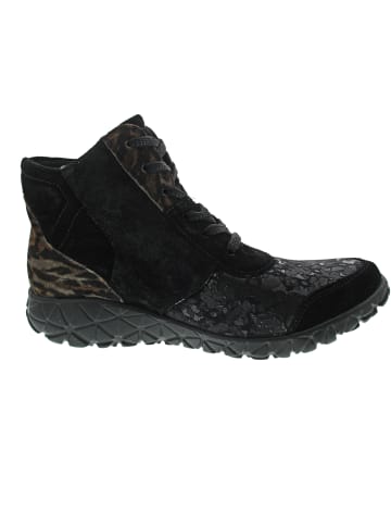 WALDLÄUFER Havy Schnürstiefelette Schwarz