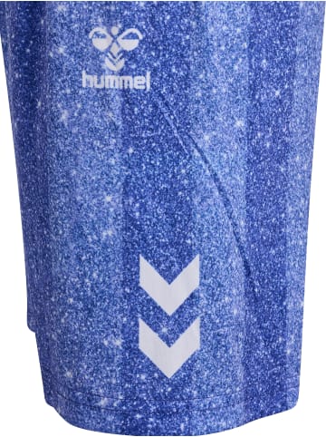 Hummel Kurze Hose Hmlshimmer Kinder in DAZZLING BLUE/BRIGHT WHITE