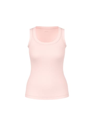 MARC CAIN Basic Top aus Baumwollstretch in Rot