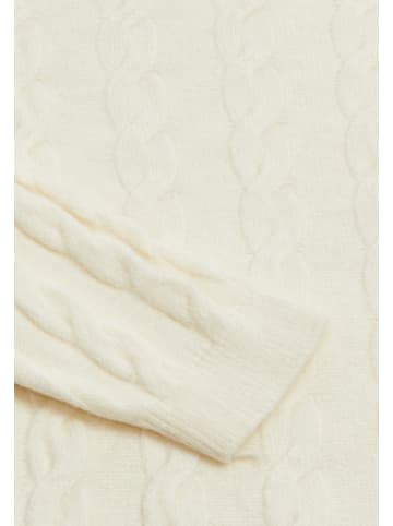 VIRITA Women Strickpullover in Wollweiss