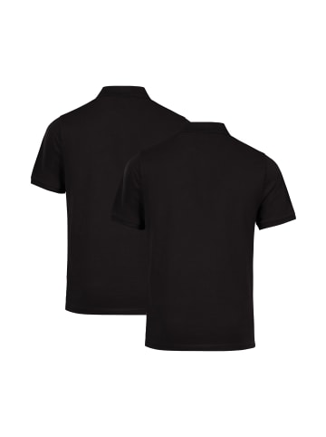 DANISH ENDURANCE Poloshirt Classic Fit in schwarz