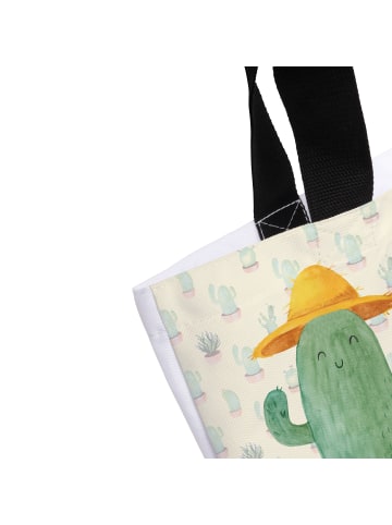 Mr. & Mrs. Panda Umhängetasche Kaktus Hut mit Spruch in Kaktus Grün
