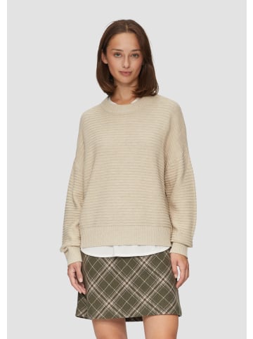 s.Oliver Strickpullover langarm in Beige