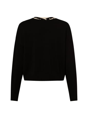 comma Pullover in schwarz beige - 0001