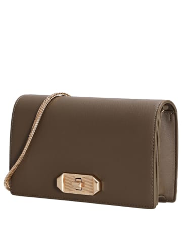 Seidenfelt Eiby - Clutch 21 cm (black) in khaki green