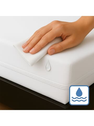 Traumschlaf Encasing Matratzenvollschutz in weiss