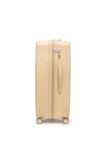 Wittchen LARGE SUITCASE FROM POLYPROPYLENE in Beige