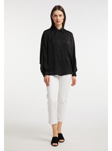 VINAJA Women Oversize-Bluse in Schwarz