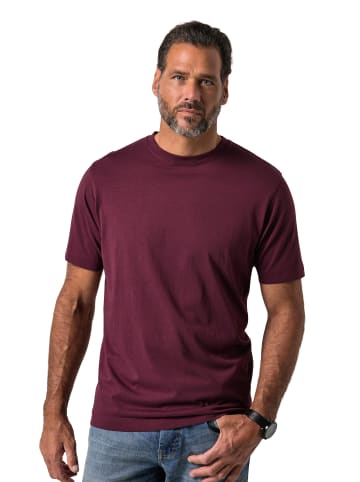 JP1880 Kurzarm T-Shirt in klassisch Pflaume
