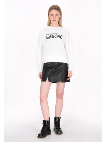 myMo ROCKS Women Sweatshirt in white