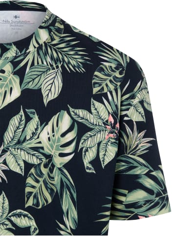 Nils Sundström T-Shirt in marine grün